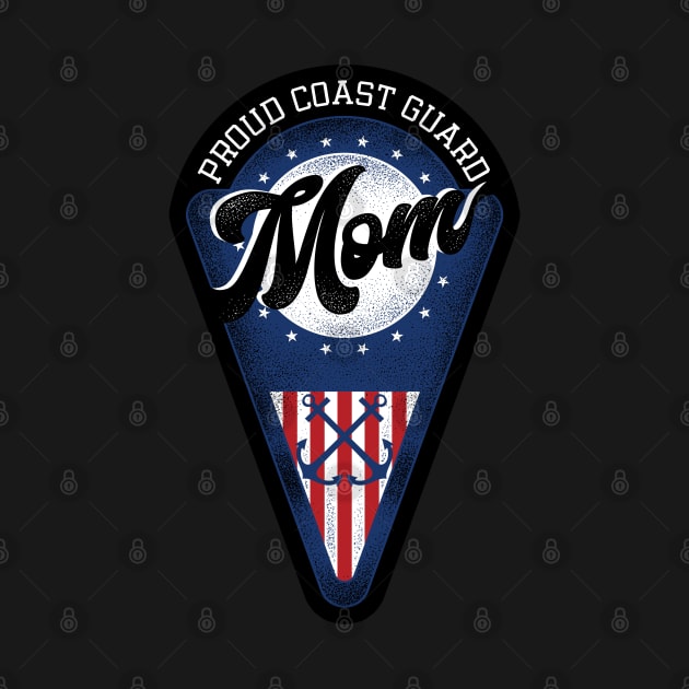 Proud Coast Guard Mom by TreehouseDesigns