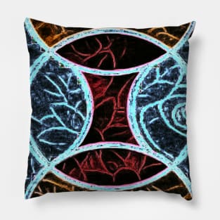 Rune-Pattern Pillow