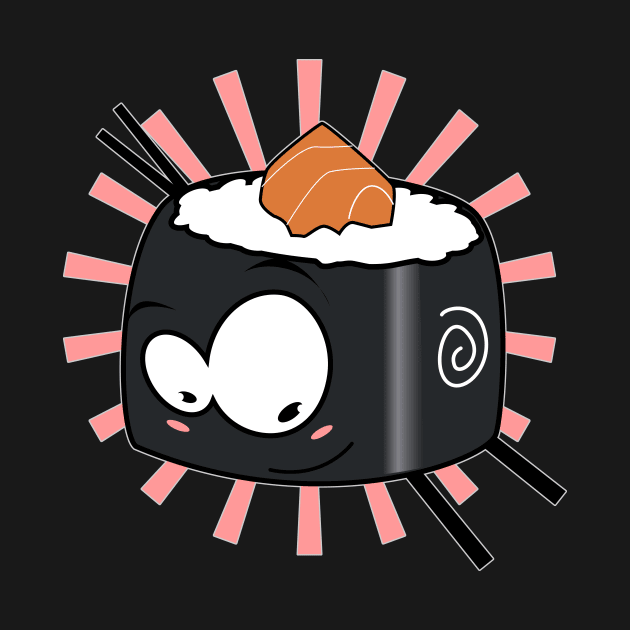 Sushi rolls by Spikeani