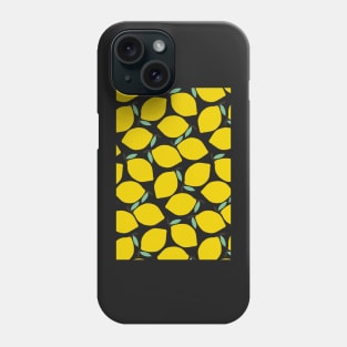 Yellow Lemon Pattern Phone Case