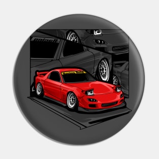 Mazda Car T-shirt Pin