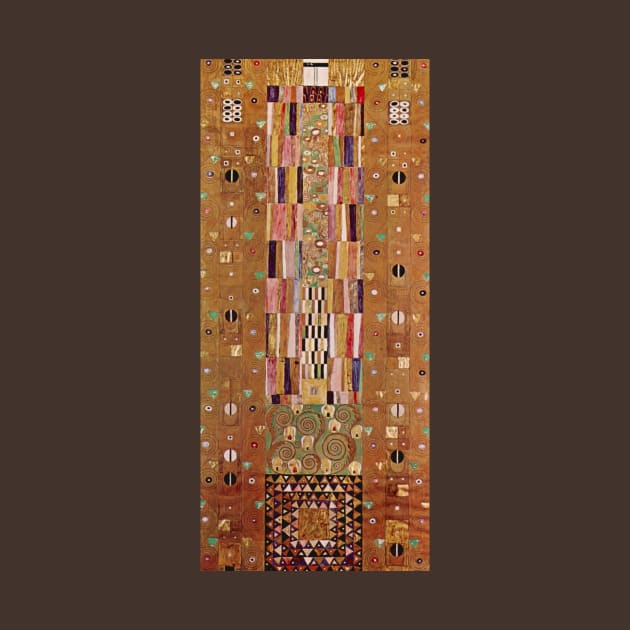 End of Wall, Stoclet Frieze by Gustav Klimt by MasterpieceCafe