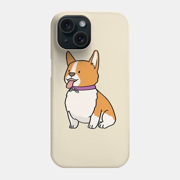 Cute corgi cartoon Phone Case by ballooonfish