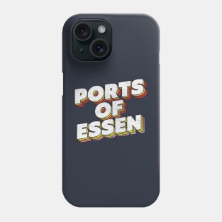 Ports Of Essen ///// IT Crowd Fan Art Design Phone Case