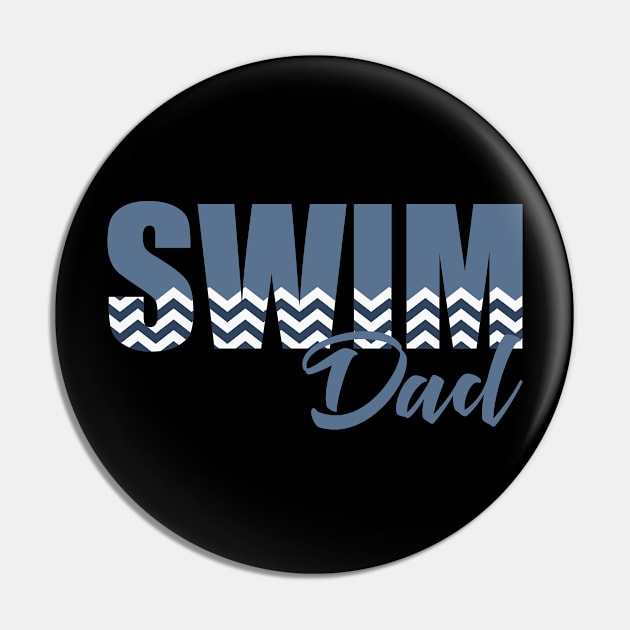 Swim Dad Pin by Shop Ovov