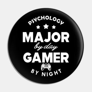 Psychology major by day gamer by night Pin