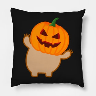 Cute Halloween Pumpkin Head Sloth Pillow