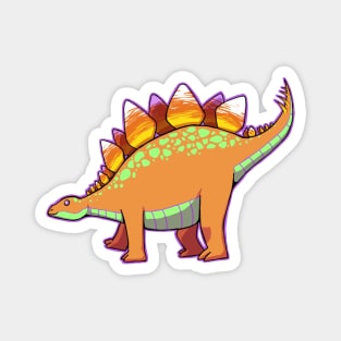 Halloween Stegosaurus Magnet