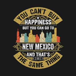 New Mexico State Flag I Love New Mexico Strong Native New Mexico Home Map T-Shirt