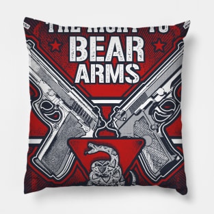 Gun Rights Shirt | Right To Bear Arms Tee Pillow