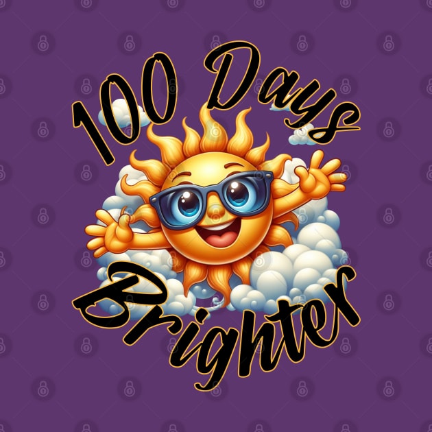 100 Days Brighter - School Milestone Celebration by Amanda Lucas