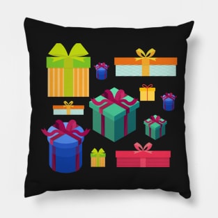 Abundance of Christmas Presents Pillow