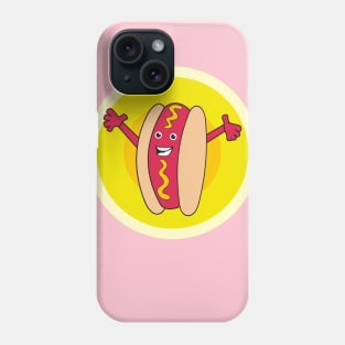 Happy Hot Dog Phone Case