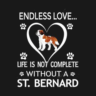 Saint Bernard Lovers T-Shirt