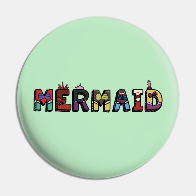 Mermaid Sisters Pin by TreyLemons