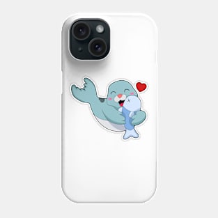 Seal with Fish Phone Case