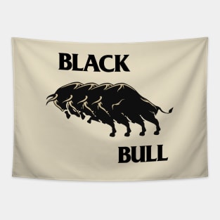 BLACK BULL BULLS Tapestry