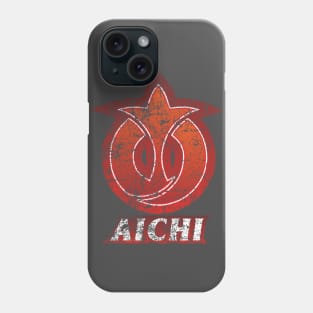 Aichi Prefecture Japanese Symbol Distressed Phone Case