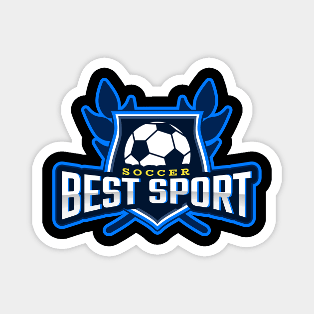 Soccer Best Sport Magnet by poc98