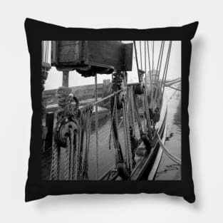 Tall Ship Details Pillow