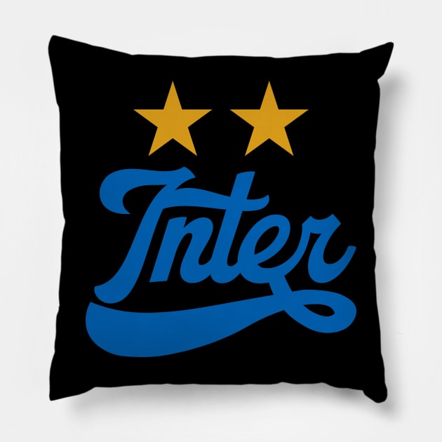 Inter Pillow by lounesartdessin