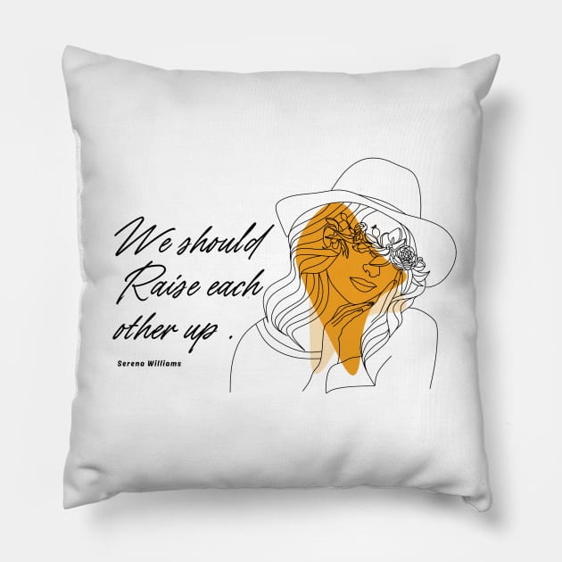 Inspire Inclusion Pillow by ArtaMeybodi