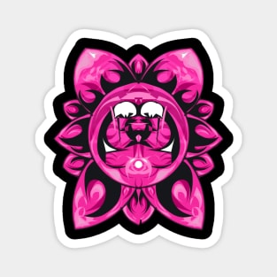 Pink flower Magnet