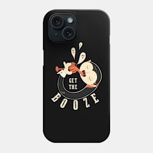 Halloween Get the boo ze vampire spooky Phone Case