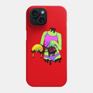 Anxiety stomach Phone Case
