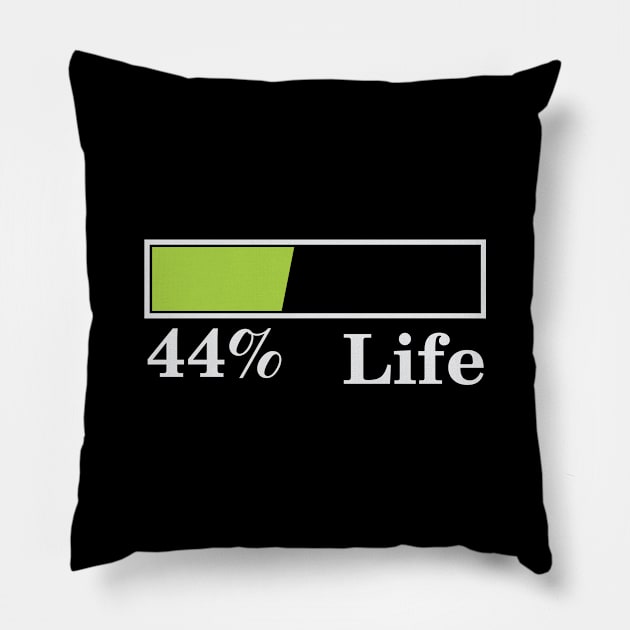 44% Life Pillow by Qasim