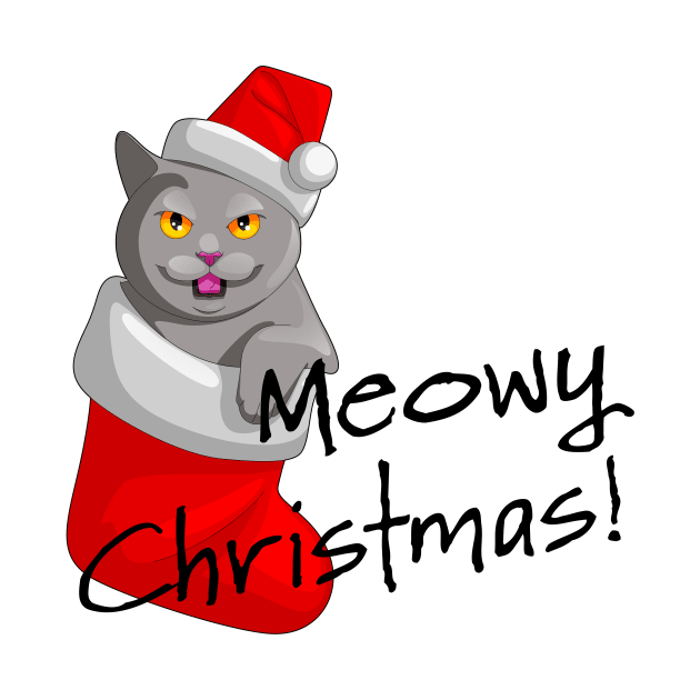 Meowy Christmas by ZodiaCult