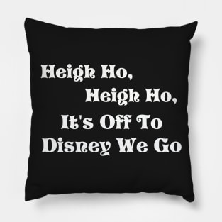 Heigh Ho Tee Pillow