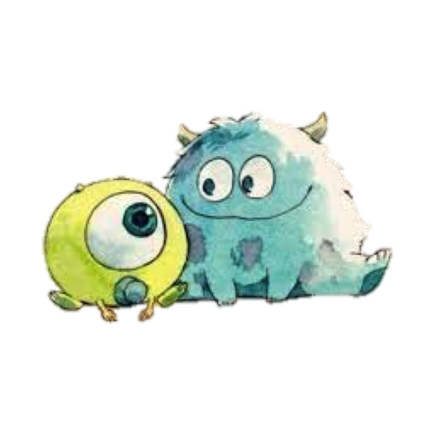 sully and mike wazowski monsters inc t shirt teepublic