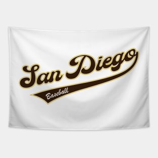 San Diego Baseball Tapestry