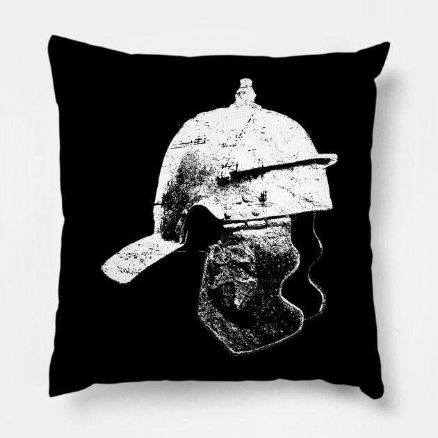 Roman Empire Legionnaire Helmet Pillow by MeatMan