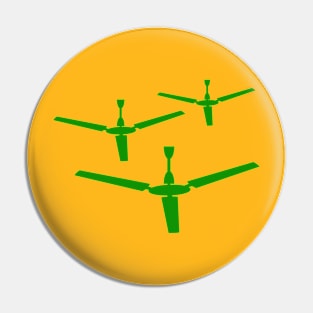 Fans green Pin