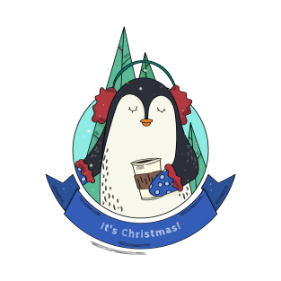 Cute Christmas Pinguin T-Shirt