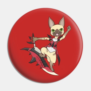 Felyne Rathalos Armor NH Pin