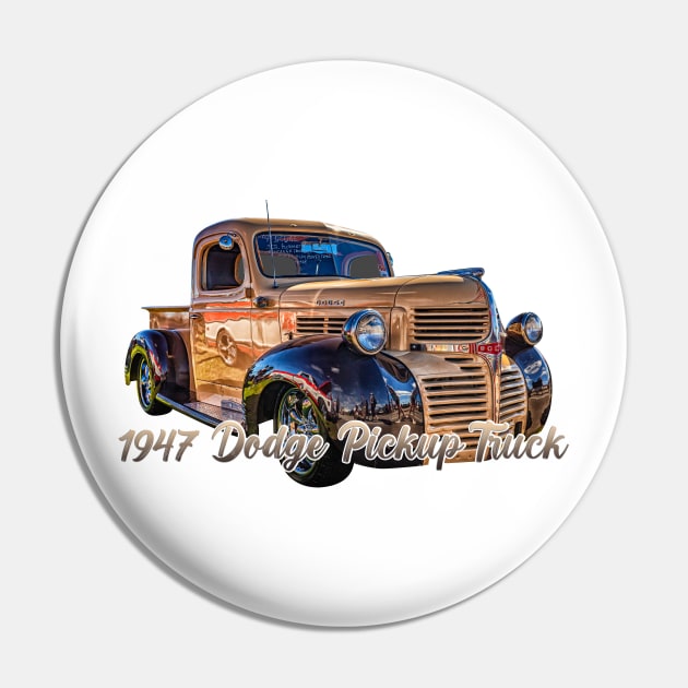 1947 Dodge Pickup Truck Pin by Gestalt Imagery