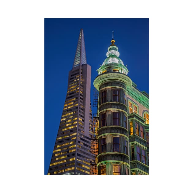 Columbus and Transamerica Towers by jforno