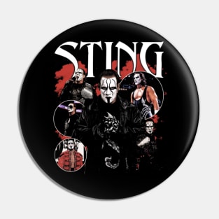 Sting Vintage Bootleg Pin