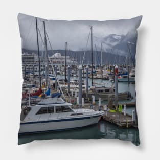 Alaska. Seward. Port. Pillow