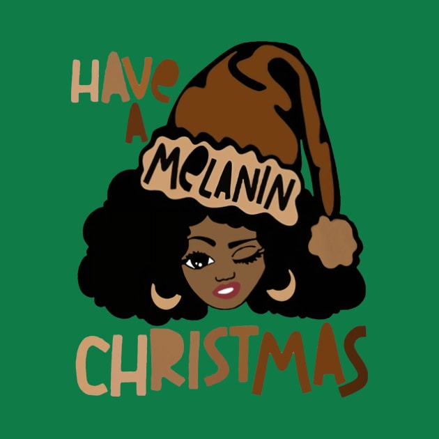 Have A Melanin Christmas by Distefano