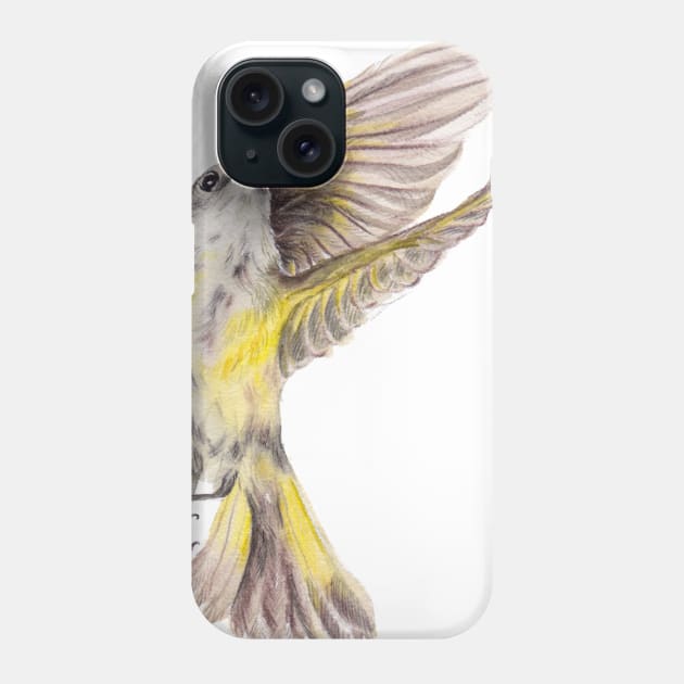 Flying little bird Phone Case by LanadeBerg