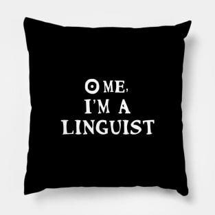 Linguistics Major Tee Shirt Pillow