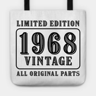 All original parts vintage 1968 limited edition birthday Tote