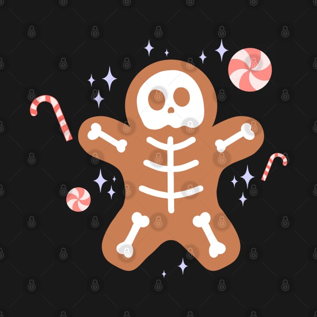 Skeleton Gingerbread Man by JM's Designs