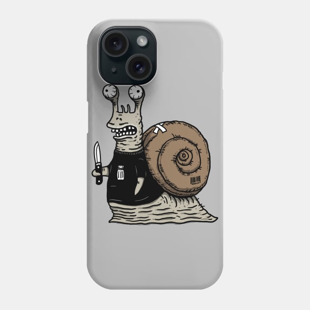 Stabby McSnail Phone Case by pigboom