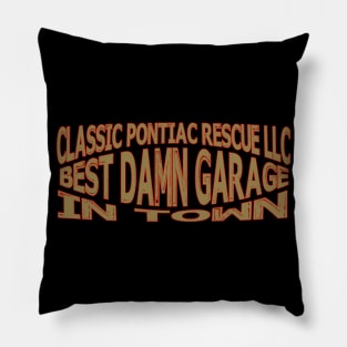 Best Damn Garage Pillow