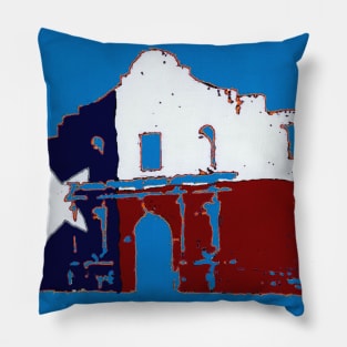 alamo flag 3 Pillow